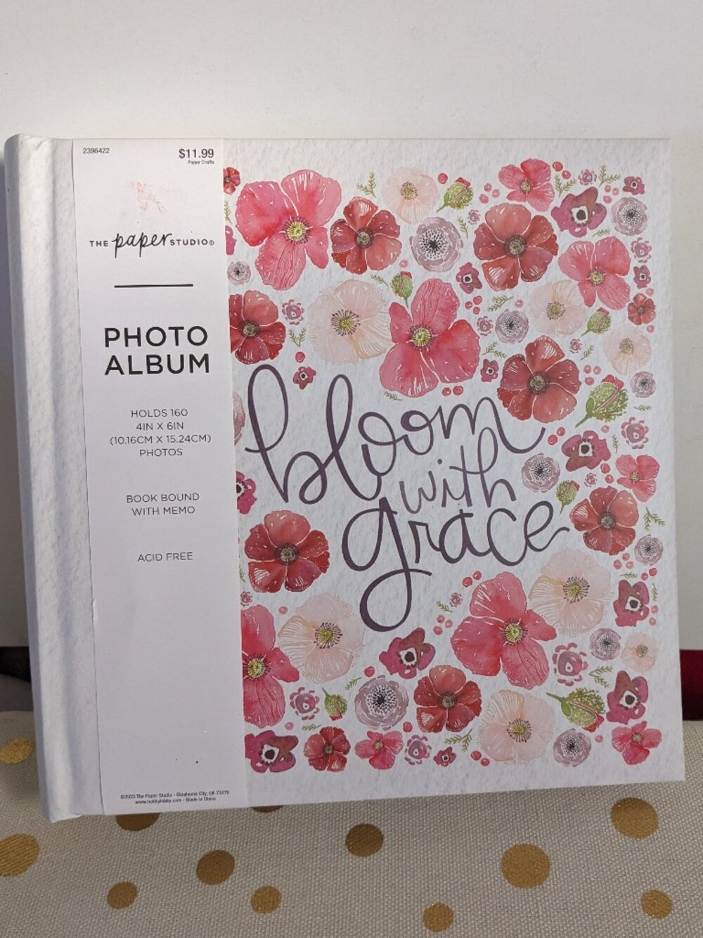 The Paper Studio NWT Bloom with Grace Photo Album